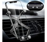 Car Phone Holder Air Vent Phone Holder Compatible With Iphone 11 12 13 Pro Max, Galaxy S22 S21 S20, Huawei Xiaomi - Black