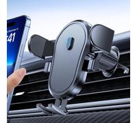 Car Phone Holder [Auto-Lock Clip] One-Handsfree Car Phone Holder For All 4.0-7 Inch Smartphones
