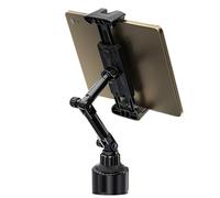 Car Phone Holder, Cup Hõlder Mount For Pħone And Tablet, Univeřsal Navigation Seat With Front Passenger Seat Bracket, Adjustable 360-Degree Rotation, Secure Fit For Most Vehicles, Easy Install, 1 Pie