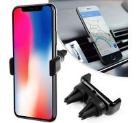 Car Phone Holder, Dual Grip Air Vent Phone Holder With 360° Rotation, Protective Phone Holder, Designed For Iphone 15, 14, 13, 12, 11, Samsung And More