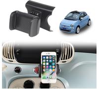 Car Phone Holder For Fiat 500 2016-2024 Rotating Fixed Phone Holder Car Mount For Iphone Android And Universal Smartphones (Clip Style/A)