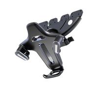 Car Phone Holder, Non-Slip Automatic Clamping, Multimedia Port 360° Rotation Cell Phone Car Mount, Secure and Adjustable for Truck, Sedan, SUV, RV, Vehicle, Men, Women, Driver and Road Trips