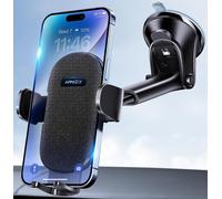 Car Phone Holder Suction Cup Dashboard Windscreen, 360° Rotation Car Holder Extended Arm, Telescopic Phone Holder For Car Gps Phones 4.7-6.8 Inches