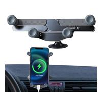 Car Phone Mount, Adjustable Vent Holder, Dashboard Mobile Stand, Hands