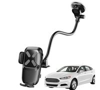 Car Phone Mount - PP Alloy Material 400mm Size, Auto Phone Stand, Long Bras Design | Secure Suction Cup Holder, Universal Mobile Bracket For Windshield, Navigation mains libres