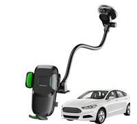 Car Phone Mount - PP Alloy Material 400mm Size, Auto Phone Stand, Long Bras Design | Secure Suction Cup Holder, Universal Mobile Bracket For Windshield, Navigation mains libres