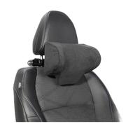car pillow, Oreiller de nuque réglable et multifonctionnel for siège conducteur, avec support for tablette et crochet, compatible avec Tesla, BMW, Mercedes-Benz et Hyundai. ,for cars(Black Suede)