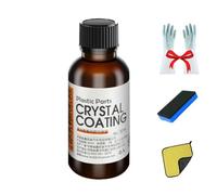 Car Plastic Plating Refurbishing Agent, Crystal Coating for Car Plastic Parts, Restorer Black, Restaurador De Plásticos Para Auto, for Automotive (1)