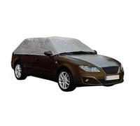 Car Plus couverture de toit de la voiture pour la taille de S 233 x 147 x 51 cm d'argent