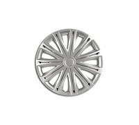 Car Plus hubcaps Alabama 15 pouces ensemble de 4 argent ABS