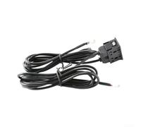 Car Plus Panneau de prise avec fil long pour installation sur tableau de bord Port de charge