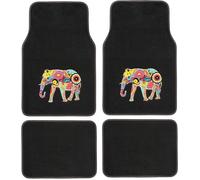 Car+ Plushg1 Lot De 4 Tapis De Sol De Qualité Supérieure Motif Éléphant