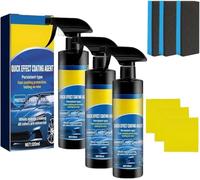 Car Polish Ceramic Coating Car Spray Wax, 2026 New Quick Effect Coating Agent for Car, Multi-functional Coating Renewal Agent for Paintwork Protection High-Gloss Finish, Waterless Cleaning (3 Pcs)