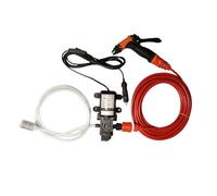 Car Power Washer - Lightweight Portable Pressure Cleaning Device, Easy Plug 12 V System, Adjustable Spray Nozzle Control, Compact Travel Friendly Design | Boat Cleaning, RV Washing, Home Garden