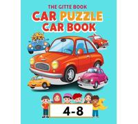 Car Puzzle Book for Kids 4-8: Fun Car Activities, Mazes, Coloring, Spot the Difference and Brain Games for Ages 4-8