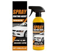 Car Quick Coating Spray, Car Coating Agent | 120ml Weather Resistant Automotive Repair Agent 2.36x1.77x7.99 Inches | Cars Cleaning Spray | For Vehicles Trailer Rv Automotive Pickup Motorcycle