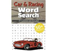 Car & Racing Word Search Puzzle Book: Relaxing Word Search with Easy-to-Read Print about Cars, Motorsports, Tuning, and More | 6x9 Inches | 50+ ... Car Lovers, Road Trips, and Relaxing Breaks