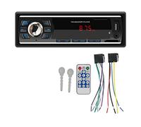 Car Radio 1 Din Bluetooth Mp3 Joueur 4X45W Multimedia Automobile FM Stereo Audio Music USB/SD avec dans Dash Aux Saisir