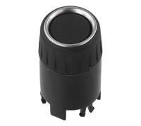 Car Radio Control Knob pour Black for pour bmw 1 2 3 4 Series | Fits left or right side, flexible installation, sl lack finish, enhances interior aesthetics