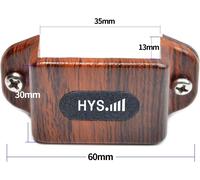 Car Radio Mounts-Compatible with Motorola Yaesu Midland,Each Walkie Talkie with Back Clip (Brown,2pcs)