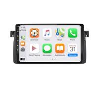 Car Radio Système de Navigation GPS pour BMW 5 Series E39 1995-2004 Bluetooth Voiture Stéréo WiFi Récepteur Radio FM USB Lien Miroir Auto Navi, 8 Nuclear 6G+128G