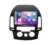 Car Radio Système de Navigation GPS pour Hyundai i30 1 FD 2007-2012 Bluetooth Voiture Stéréo WiFi Récepteur Radio FM USB Lien Miroir Auto Navi, 4 Nuclear 1G+16G