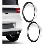 Car Rear View Camera Lens Protector (2 Packs) | Acrylic, 2,2 x 2,2 x 0,7 cm, Ultra Clear | Rainproof & Scratch-Resistant Cover For Backup Cameras | Universal Waterproof Shield For Vehicle Reverse