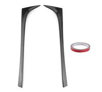 Car Rear Window Spoiler Side Wing Trim en ABS Gloss Black pour MK7 MK7.5 2014-2018 - Protection anti - éclaboussures, style sportif amélioré, installation facile sans dommage (Noire)
