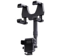Car Rearview Mirrors Phone Holder - Anti-Shake Mirrors Accessories Navigate | Retractable Navigate Video Calls Live Stream for Family | Friends Home Thanksgiving Christmas Chinese New Year Valentines Day