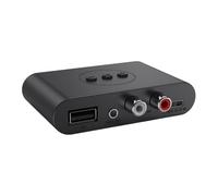 Car Receiver Audio Adapter, Music Streaming System, Multifunction Noise Reduction Speaker for Road Trip Auto Vehicle Truck Travel in Car Entertainment, 78x50x18mm