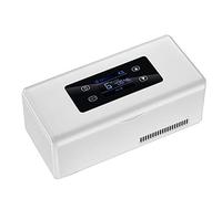 Car refrigerator Refroidisseur D’Insuline Portable - Mini RéFrigéRateur MéDical Intelligent, ContrôLe De TempéRature PréCis à 2-8 ° C, Petit GlacièRe éLectrique Blanc, Grande Capacité