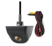 Car Reverse Rear View Caméra Recul Universelle Voiture Grand Angle 170 Degrés Image Couleur Vidéo Vision Nocturne Sauvegarde Automatique Étanche 12V(Black)
