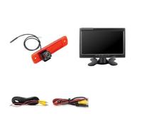 Car Reverse Rear View pour Ford pour Transit pour MK7 2006-2013 Caméra De Recul avec Feu Stop Voiture AHD Moniteur AHD1080 Option(7inch Monitor Camera)