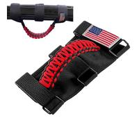 Car Roll Bar Grab Handles Anti-Slip - Roof Grip Straps with Flag Patterns