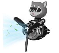 Car Scent Booster - Cartoon Dog Pilot Design, Cute Vehicle Air Purifier, Includes 2 Fragrant Tablets, Long-Lasting Aroma, Car Perfume Accessory for Cars, SUVs, Trucks, Van, Office