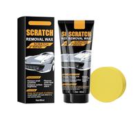 Car Scratch Removal Wax, Deep Scratch Repair for Vehicles, Restore Your Car’s Shine with Easy Application, Complete Car Paint Repair Kit with Sponge (2PCS)
