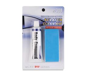 Car Scratch Remover - 15g Paint Repair Kit | Body Compound Abrasive Paste - Universal Color Restoration for Minor Stains and Scuffs, Ideal for Easy Use with Included Sponge