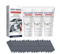 Car Scratch Remover Kit with Repair Cloth & Paste, Paint Scratch Repair for Vehicles, Auto Scratchs Remover for Cars Safe Easy Paint Restorer (3 PCS)