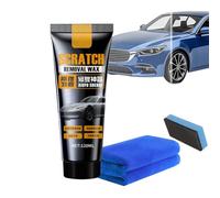 Car Scratch Remover Wax, 2026 Vehicle Scratch Repair Paste, Universal Car Scratch Removal Kit with Wipe and Sponge (1pcs)