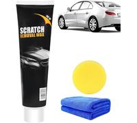 Car Scratch Repair Paste, Car Scratch Remover for Vehicles - Fix Car Scratch Car Paint Repair Scratch Removal Kit with Wipe & Sponge for Vehicles for Deep Scratches (1PC)