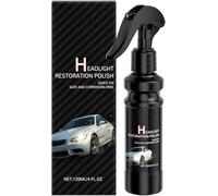 Car Scratch Repair Spray,Liquide de Réparation pour Phares,Car Headlight Repair Fluid,Portable Polish Cleaner Spray for All Cars,Automotive Ceramic Headlight Restoration Kit,120ML