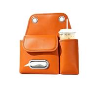 Car Seat Back Organizers - Cup Holder, Tissue Box Storage for Vehicles | Car Seat Back Organizer - Cup Holder for Easy Travel Storage | PU Leather Tissue Box, Hanging Pocket Holder for Vehicle Essen