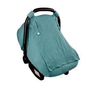 Car Seat Canopy Breathable Cotton Windproof Cover With Mesh Window | Breathable Cotton Car Seat Canopy With Mesh Window Offers Privacy, Airflow, And Wind Protection For .