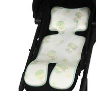 Car Seat Cooler Cushion, Breathable Adjustable Kid Pad, Cooling Support Mat with Airflow Mesh Design, Soft Padded Fabric, Travel Comfort Seat with Ergonomic Style, Accessory for Outdoor Use