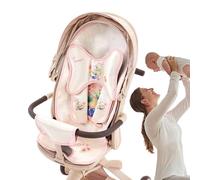 Car Seat Cooler Pad, 44.09x16.93 Inches Ice Silk Breathable Adorable Cartoon Cushion, Kids Seat Cushion, Baby Stroller Accessories for Carrier and Chair