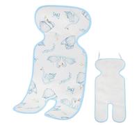 Car Seat Cooler Pad for - Stroller Cooling Pad | Car Seat Cooling Pads | Breathable Ice Silk, Adjustable Summer Carseat Insert Liner, Machine Washable, for Trip Outdoor Indoor Travel, 70 x 33 cm