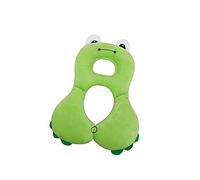 Car Seat Coussin bébé nouveau-né siège d'auto bébé Sécurité U forme douce mémoire oreiller protection du cou Tête de soutien Jouet Voyage animal mignon (grenouille)