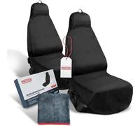 Car Seat Cover,Workshop Protector,Oxford Material Non-Slip Dirt-Resistant Perfect Fit Black (1 Piece)