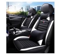car seat covers front pair Housse Siège Voiture À Couverture Complète Pour FORD Pour C-MAX Pour Fusion Pour Mondeo Pour Taurus Pour Territoire Pour Galaxy Pour Kuga(B Bk White 5 seat)