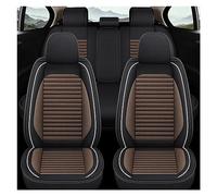 car seat covers front pair Housse Siège Voiture Coussin Lin Saisons Universel Respirant Pour Plupart Des Berlines À Quatre Protection Camion Suv Van(B 5SeatCoffee)